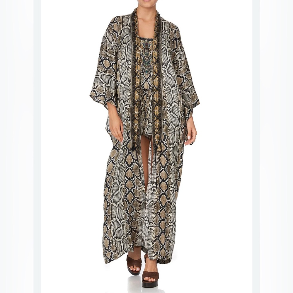 Camilla | Kimono Coat Kakadu Boo